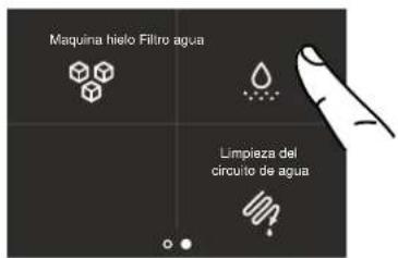 BERTAZZONI FRZ605UBLXTT - 5a) Desactivación del filtro del agua - 3