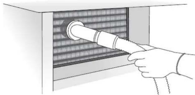 BERTAZZONI WC605BRX2T - Volg voor de reiniging van de condensor deze instructies: - 2