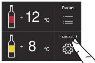 BERTAZZONI WC605BRX2T - 3) Impostazione dei gradi ^ C / ^ F - 1