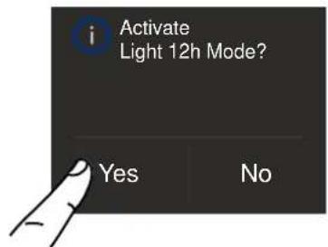 BERTAZZONI WC605BRX2T - 2) Inre belysning i 12 h - 3