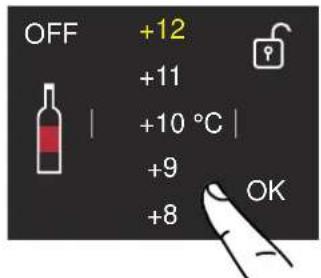 BERTAZZONI WC605BRX2T - Températures cave à vin - 1