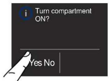 BERTAZZONI WC605BRX2T - Restart the compartments. - 3
