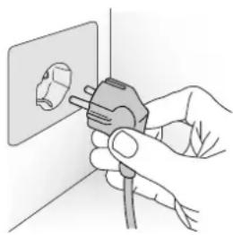 BERTAZZONI WC605BRX2T - Branchement à l'alimentation électrique - 1