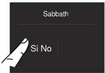 BERTAZZONI WC605BRX2T - 6) Modalità Sabbath - 4