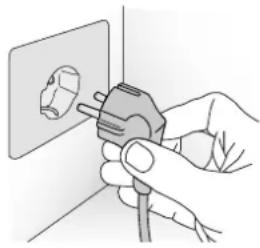 BERTAZZONI WC605BRX2T - Aansluiting op de elektrische stroomvoorziening - 1