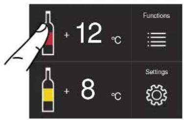 BERTAZZONI WC605BRX2T - Modify the temperatures compartment - 1