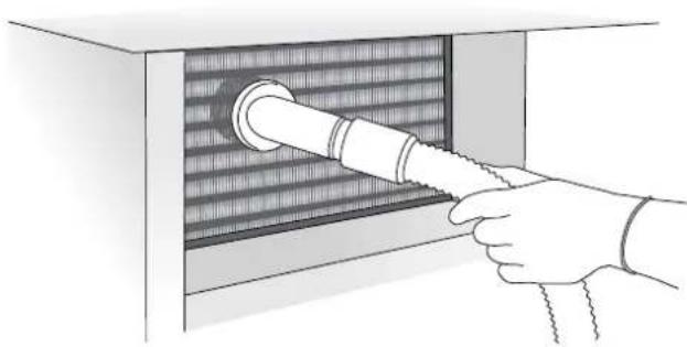 BERTAZZONI WC605BRX2T - Pour le nettoyage du condenseur suivez les instructions suivantes: - 2