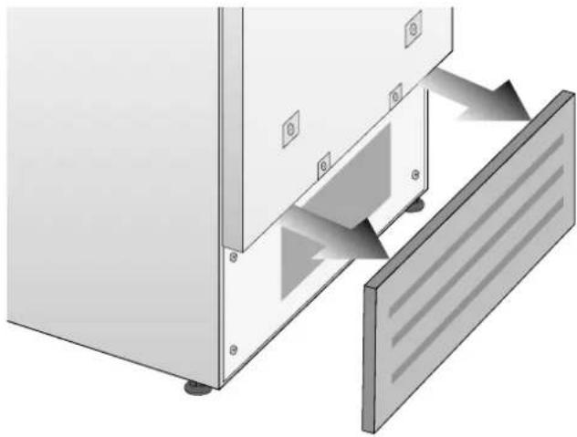 BERTAZZONI WC605BRX2T - Per pulire il condensatore, seguire le istruzioni: - 1