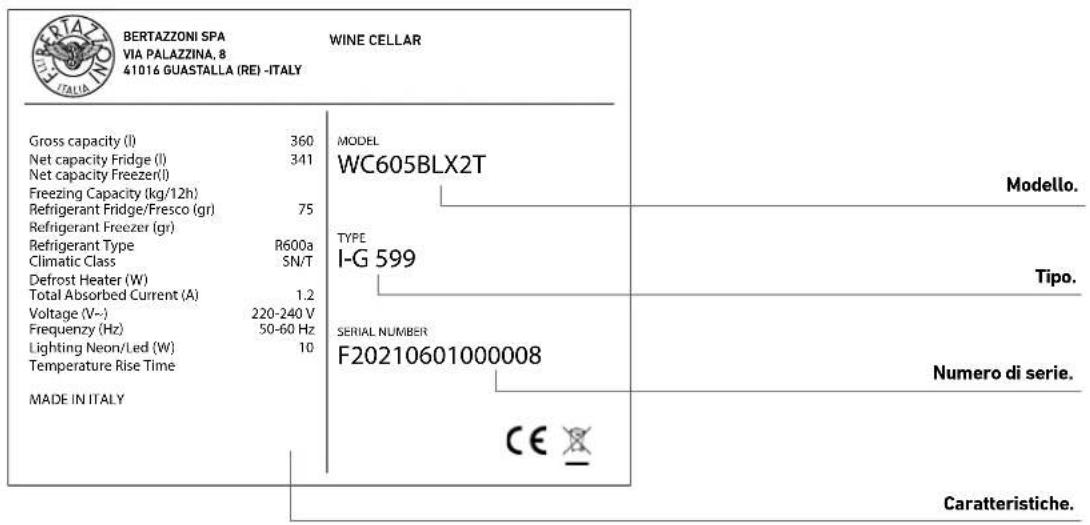 BERTAZZONI WC605BRX2T - Presentazione dell'apparecchio - 2