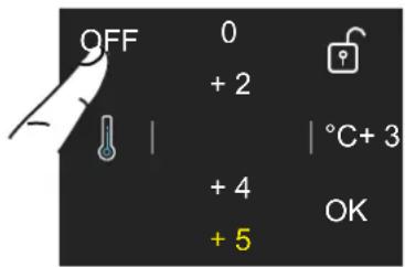 BERTAZZONI REF905BBRPTT - Switching off the fridge only - 2