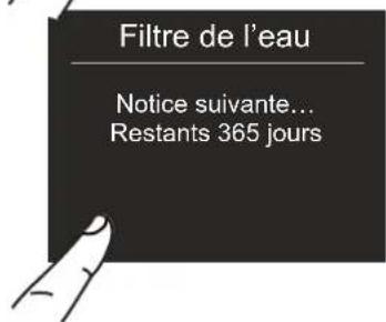 BERTAZZONI REF905BBRPTT - 6) Activation du rappel du filtre à eau - 11