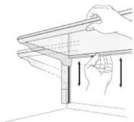 BERTAZZONI REF905BBRPTT - Ripiani interni in vetro. - 2