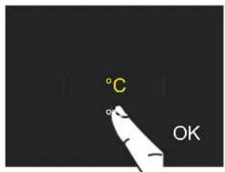 °C OK