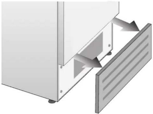 BERTAZZONI REF905BBRPTT - To clean the condenser, follow these instructions: - 1