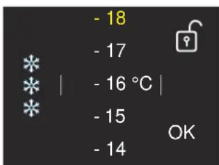 - 18 - 17 - 16 °C | - 15 - 14 OK