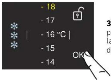 - 18 - 17 - 16 °C | - 15 - 14 OK