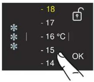 - 18 - 17 - 16 °C | - 15 - 14 OK