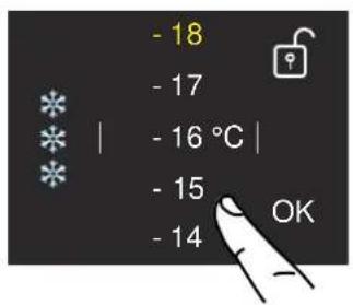- 18 - 17 - 16 °C | - 15 - 14 OK