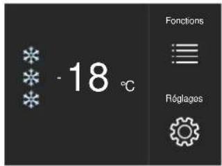 -18 °C Fonctions Réplaços