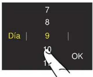 7 8 Día | 9 | 10 1 r OK