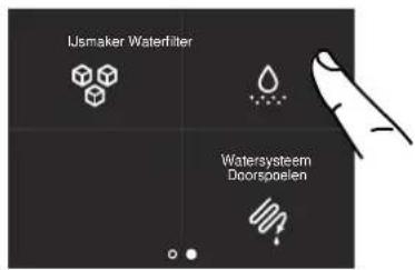 Ijsmaker Waterfilter Watersystem Doorspoelen
