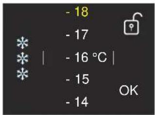 - 18 - 17 - 16 °C | - 15 - 14 OK