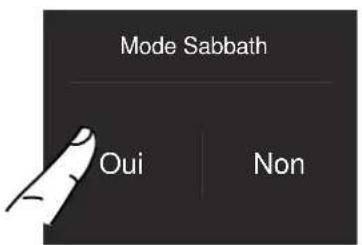 Mode Sabbath Oui Non