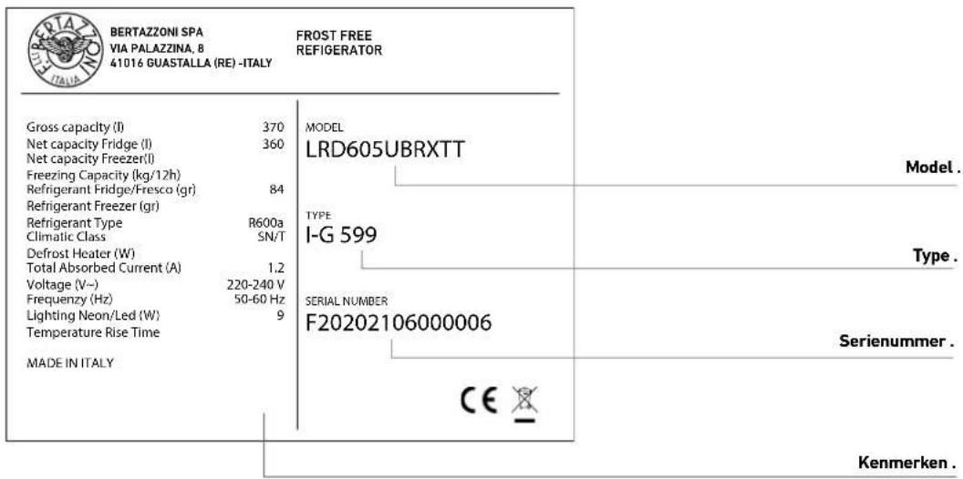 BERTAZZONI LRD905UBRXTT - Ken uw apparaat - 2