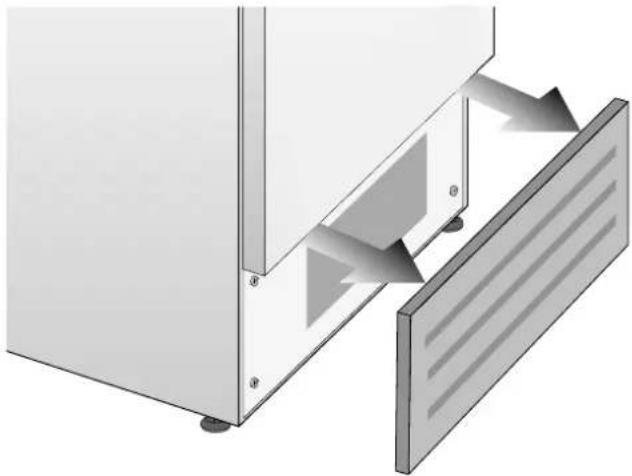 BERTAZZONI LRD905UBRXTT - Volg voor de reiniging van de condensor deze instructies: - 1