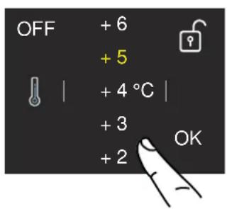 BERTAZZONI LRD905UBRXTT - Modifier la température des compartiments - 2