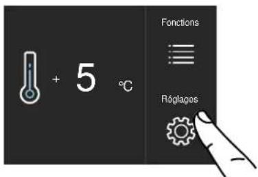 BERTAZZONI LRD905UBRXTT - 3) Configurer °C/°F - 1