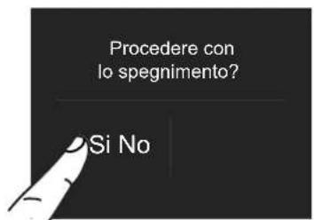BERTAZZONI REF755BBRXTT - Spegnimento. - 2