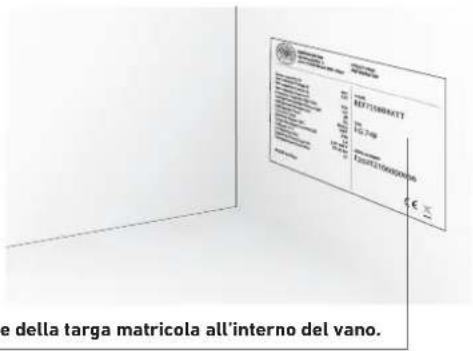 BERTAZZONI REF755BBRXTT - Targhetta di identificazione - 1