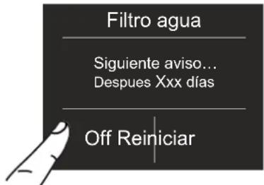 BERTAZZONI REF755BBRXTT - 6b) Reinicio del filtro - 5