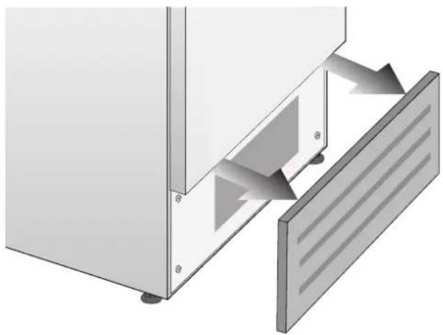 BERTAZZONI REF755BBRXTT - Per pulire il condensatore, operare nel modo seguente: - 1