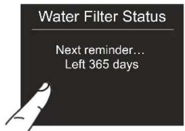 BERTAZZONI REF755BBRXTT - 6) Activating the Water Filter Reminder - 11