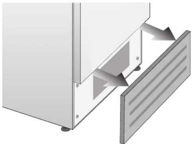 BERTAZZONI REF755BBRXTT - Pour nettoyer le condensateur, respecter les instructions suivantes : - 1
