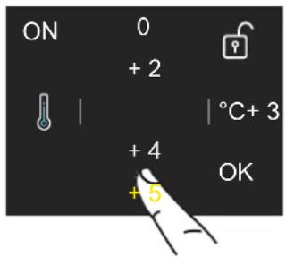BERTAZZONI REF755BBRXTT - Cómo modificar las temperaturas del compartimento - 2