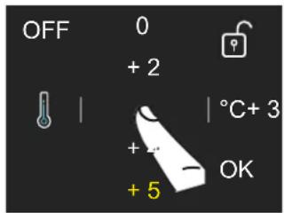 BERTAZZONI REF755BBRXTT - De temperaturen van het compartiment wijzigen - 2