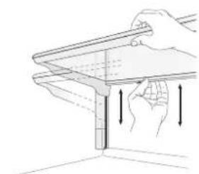 BERTAZZONI REF905BBLXTT - Ripiani interni in veto. - 2