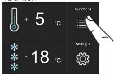 BERTAZZONI REF905BBLXTT - 5a) Indstilling af størrelsen på isterningerne - SuperIce - 1