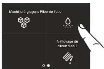 BERTAZZONI REF905BBLXTT - 6) Activation du rappel du filtre à eau - 4