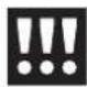 BERTAZZONI REF905BBLXTT - Varning - 1