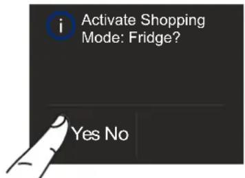 BERTAZZONI REF905BBLXTT - 1) Shopping Mode Fridge (kylskapets shoppingläge) - 3