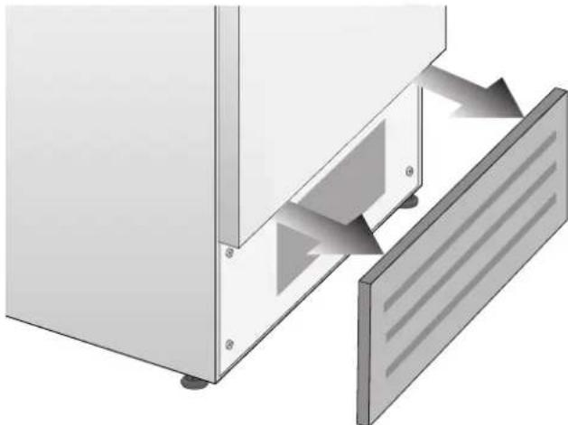 BERTAZZONI REF905BBLXTT - For att rengora kondensatorn maste du folja dessa anvisningar: - 1