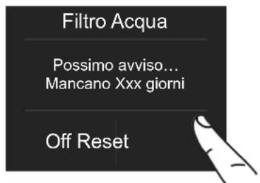 BERTAZZONI REF905BBLXTT - 6b) Reset Filtro - 6