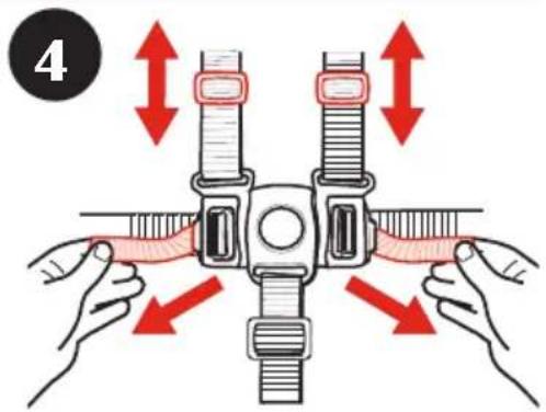 GRACO Slim Snacker - Point Harness • Harnais à 5 points • Arnés de 5 puntos - 4