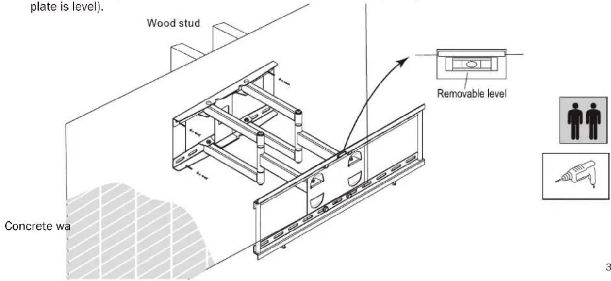 MAGNAVOX MFM00524 - WALL MOUNTING - 1