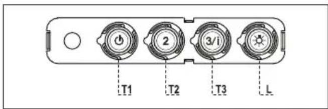 BERTAZZONI KIN52P1XV - COMMANDES - 1