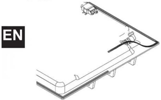 BERTAZZONI P905LHERNE - HOB FASTENING - 1